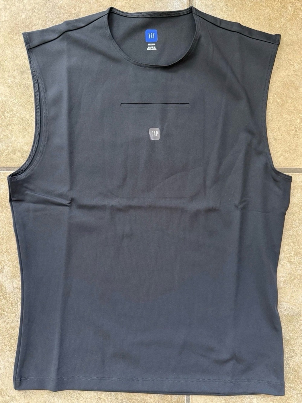 Yeezy Gap Balenciaga Second Skin Black Tank Women’s Medium New FAST SHIPPING